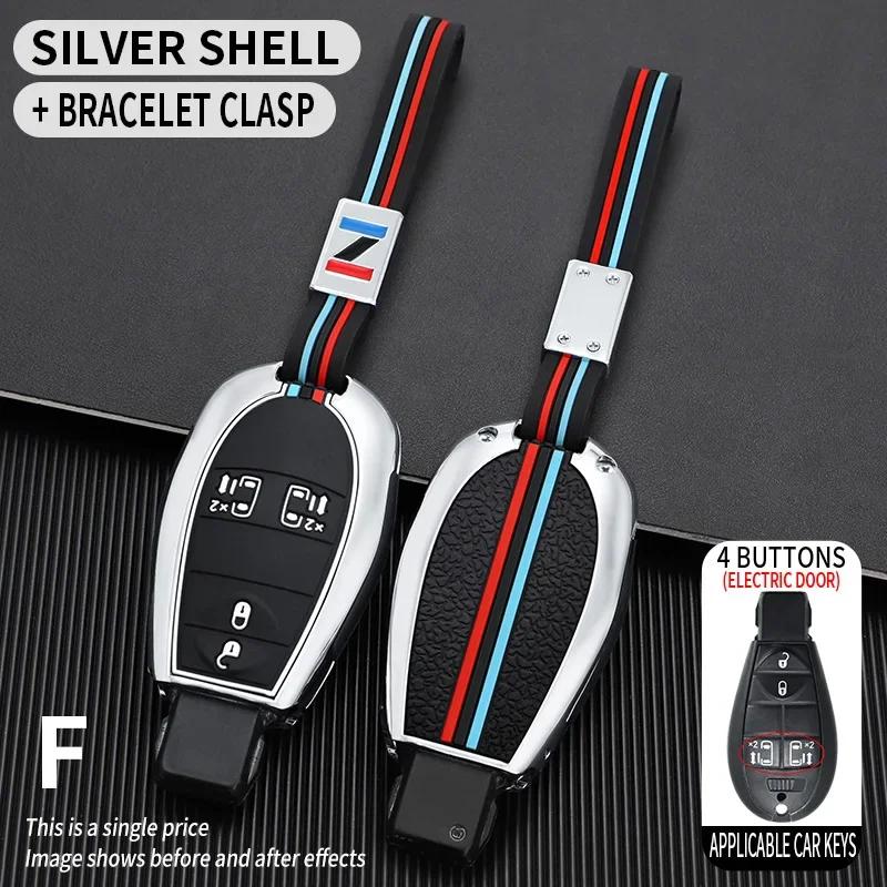 Car Key Cover Case And Shells Are Designed For Jeep Renegade Compass Grand Cherokee Chrysler 300C Wrangler  Dodge Accessories