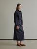 The Ello Long Denim Skirt (Blue)