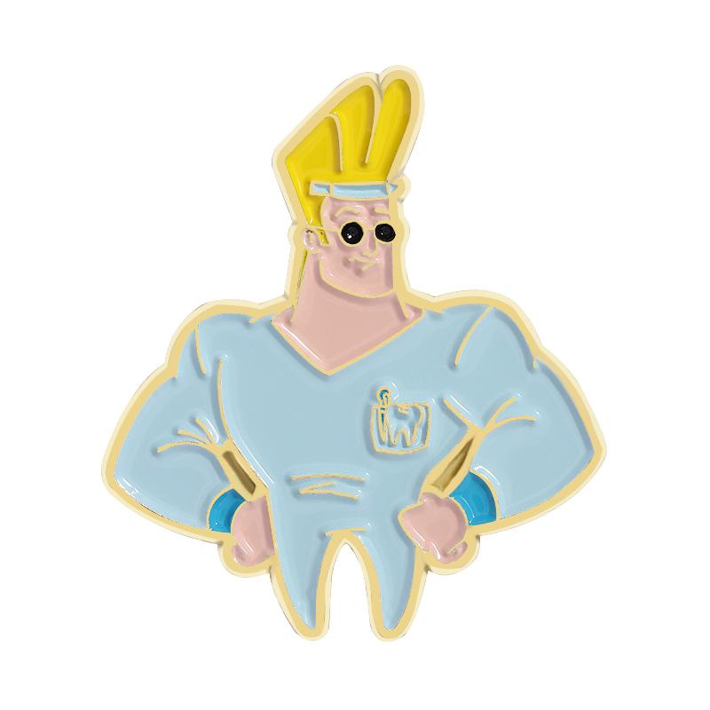 

Fitness Trainer Enamel Pins Custom Strengthen Muscles Brooches Lapel Badges Clothes Funny Jewelry Gift for Friends