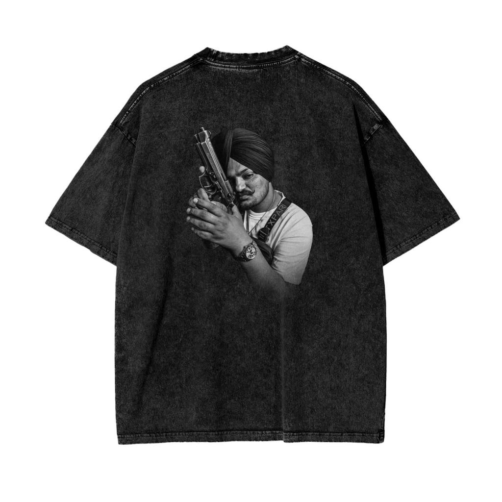 295 SIDHU | Acid Wash T-Shirt