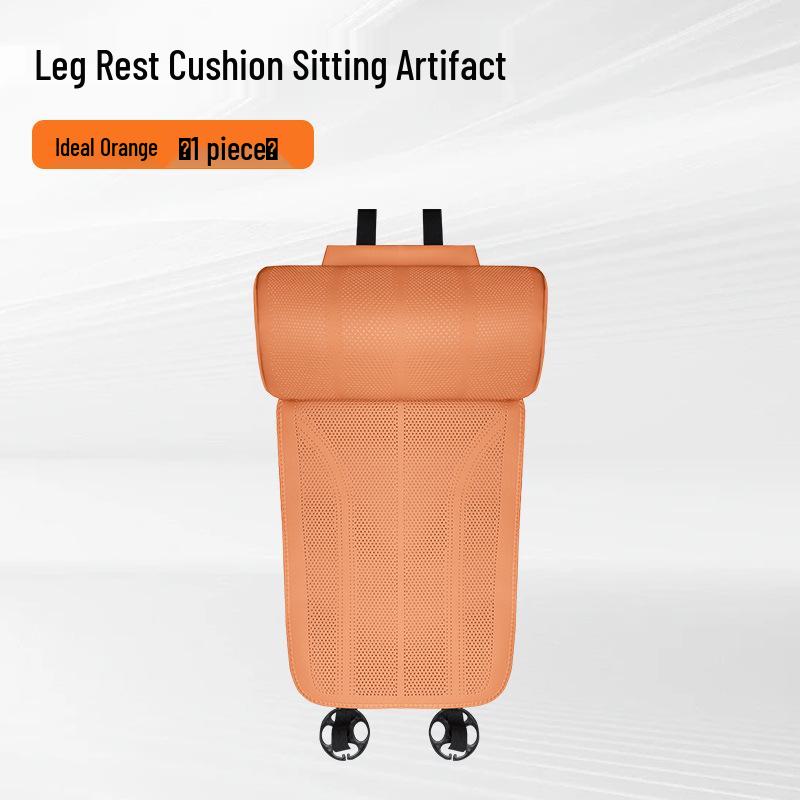 Multifunktionales perforiertes belüftetes Autositzkissen mit atmungsaktiver Beinauflage und Memory-Schaum-Stütze.