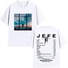 Rapper Ninho Jefe Album 2025 Graphic T-shirt Unisexs Clothing Rock Gothic Pop Music Short Sleeve T Shirt Fashion Oversized T-shirts