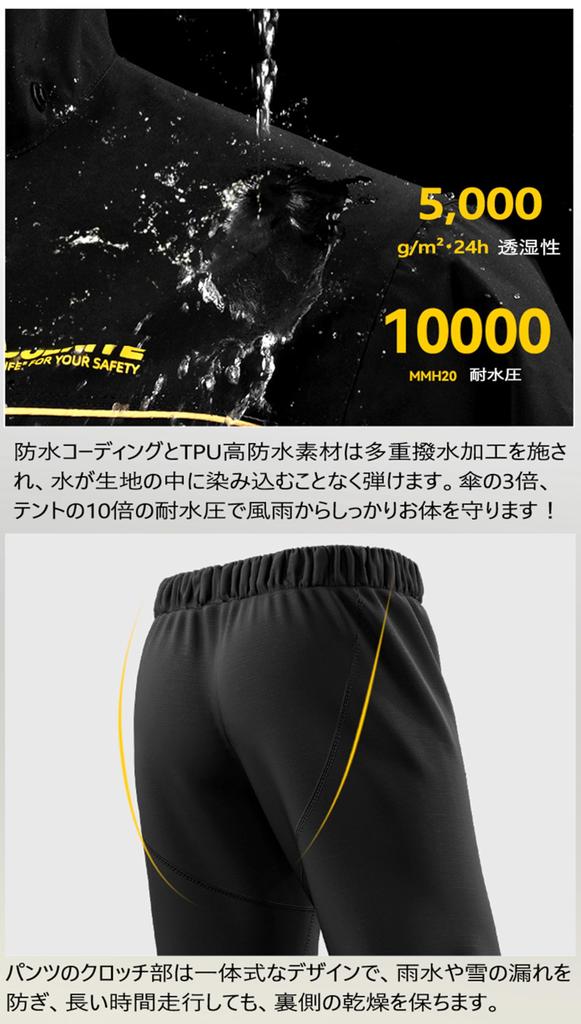 RENHE Motorcycle Rainwear Set with Shoe Waterproof and Ideal for and Size M Men's Covers, Water-Repellent, Cycling, Golf, Work, Hiking, Green,