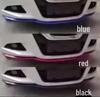 Universal Carbon Fiber Pattern Front Lip Rubber Strip – Anti-Collision Car Modification