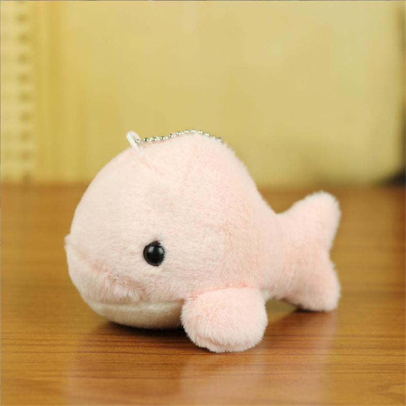 11 cm Simulation Mini Animal Marin Dauphin Poupée Jouet en Peluche Petit Pendentif Pendentif Sac Cadeau pour Enfants 11cm-30cm