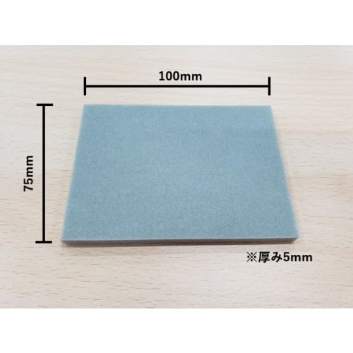 Riken Corundum Abrasive Sponge, Sanding Sponge, Hand Sanding Sponge, Rico Sponge, 3-Grit Set M2702 #400 #800 #1500 (1 of each) Rust Remover, Waterproo