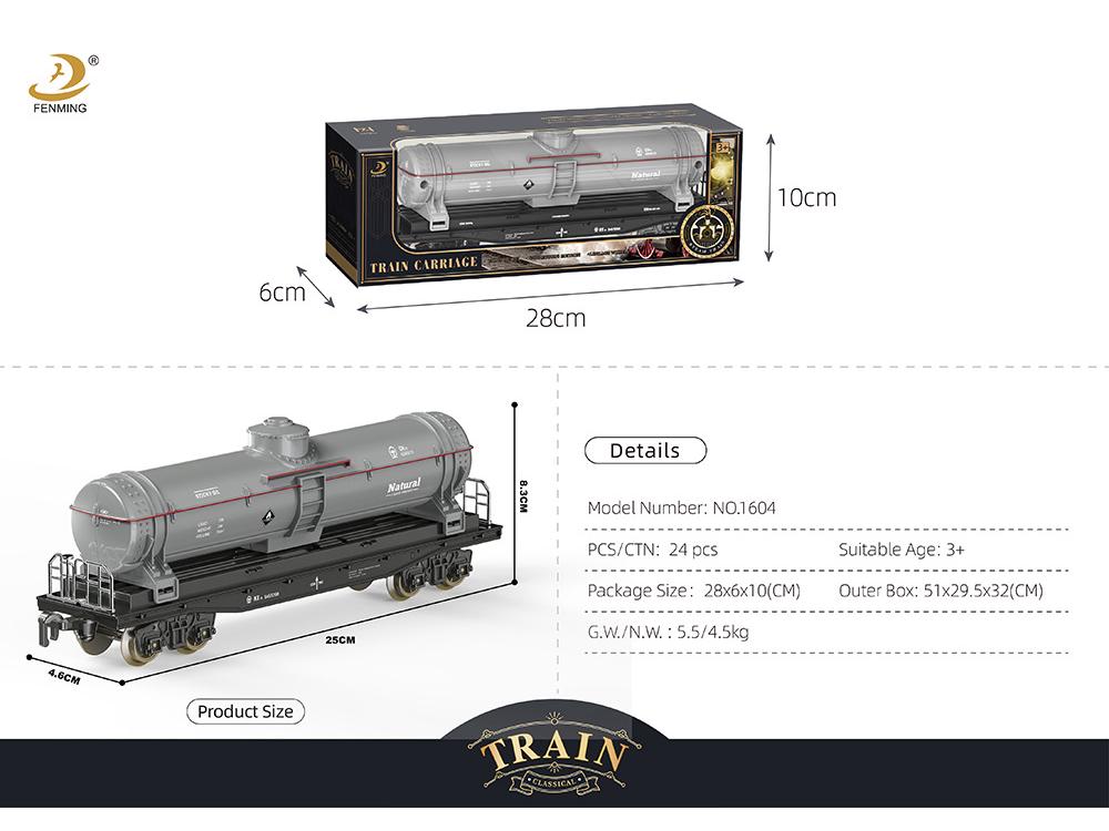 Retro Zestaw Torów Kolei Parowej - Elektryczna Zabawka dla Dzieci