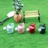 1:12 Scale Metal Watering Can Garden Miniature Decoration for Children Kids Dolls Access Dollhouse Miniature Furniture