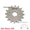 428 Type Motorcycle Engine Small Chain Sprocket, 10-19 Teeth Variable Speed Freewheel Modification Gear Parts