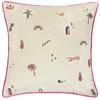Furn Eivissa Velvet Embroidered Cushion Cover