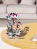 1 Piece of 2D Acrylic Crystal Lotus Ornament, Suitable for Valentine's Day, Home, Office, with Indoor and Outdoor Art Decoration