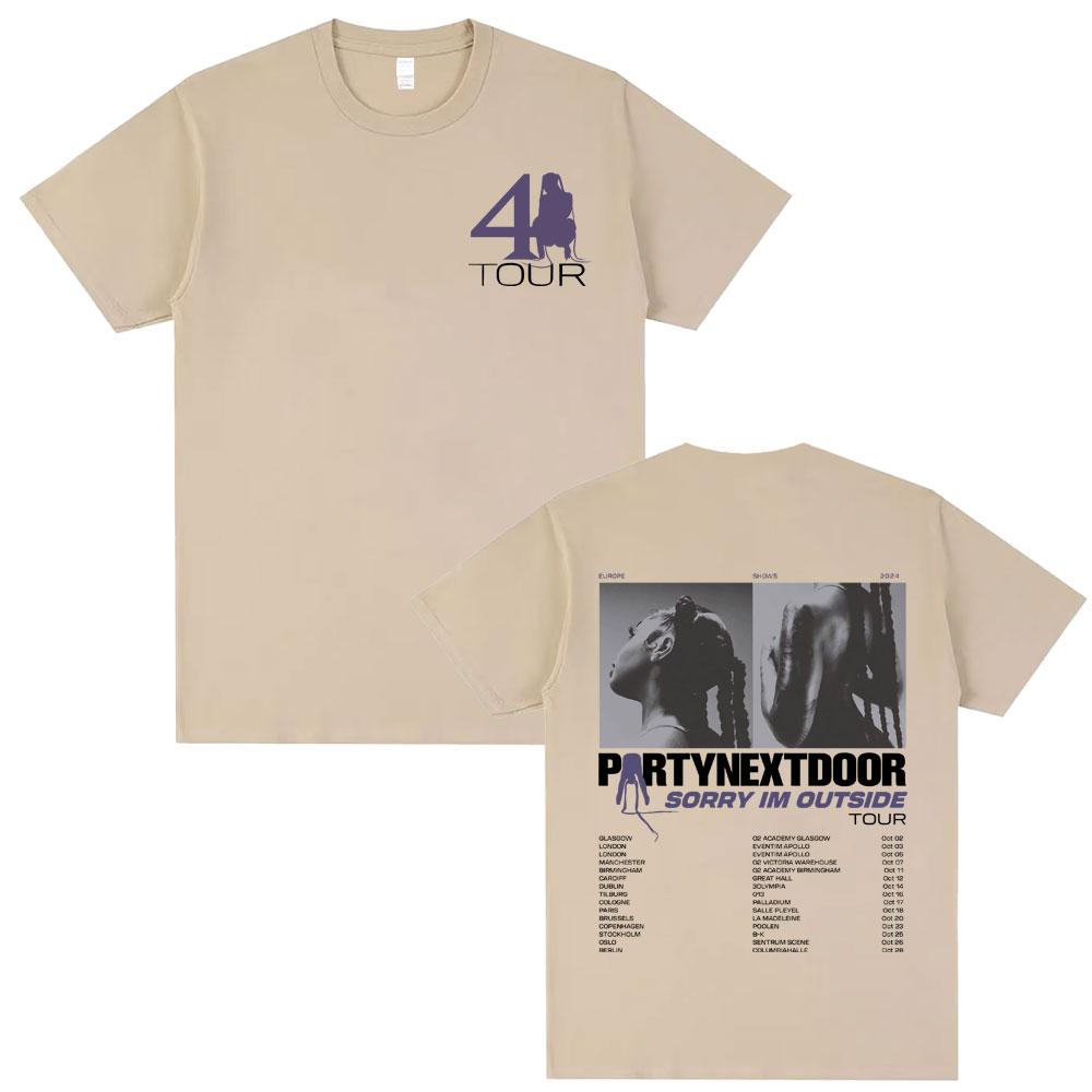 Rap Party Nextdoor Real Womens Journey Merch Tshirt Party NEXTDOOR 4 Graphic Tshirt Mens Fashion Cotton Hiphop Tshirt