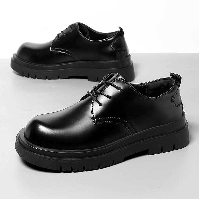 Мужские туфли из спилка для свадьбы — фото 3