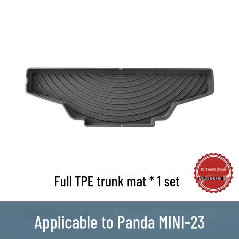 Custom TPE All-Weather Car Floor Mats & Trunk Carpets for 2023 Panda MINI
