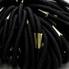 Daiso Black Hair Ties  Pack Of 40
