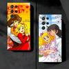 Candy 90s Cartoon Soft Phone Case for Samsung Galaxy S26 S25 Edge S24 Ultra S23 Plus S22 S21 FE S20 Black Cover Back Shell