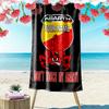 Personalisierbares Abarth-Print Strandtuch, Großes Weiches Schnelltrocknendes Handtuch für Strand, Camping, Schwimmen