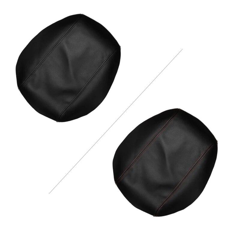 Soft Leather Armrest Cover For Toyota Highlander 2008 2009 2010 2011 2012 2013 Car Center Control Armrest Box Surface Cover Trim