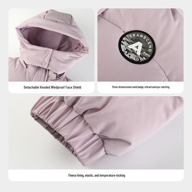 Annai Kids' Unisex Mid-Length Winter Down Jacket
