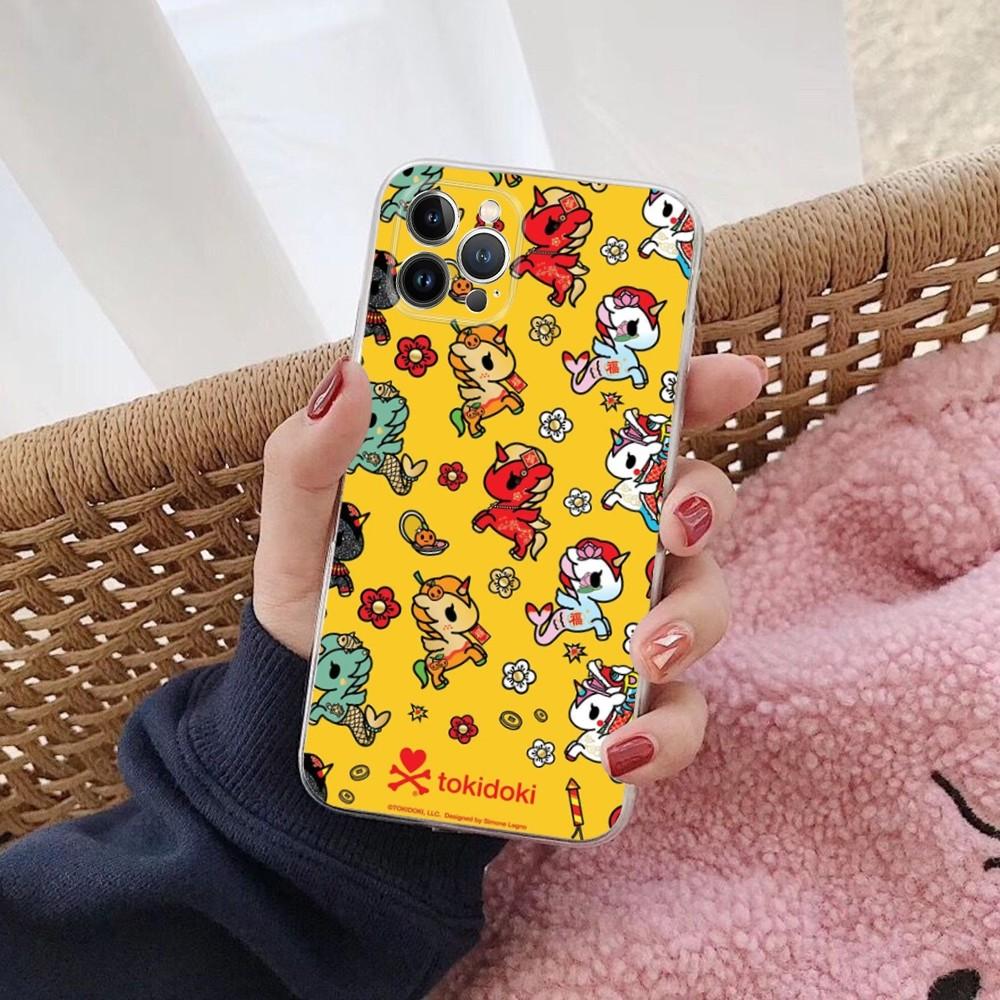 Japan Tokidokis Phone Case For iPhone 15 14 11 12 13 Mini Pro XS Max Cover 6 7 8 Plus X XR SE 2020 Funda Shell