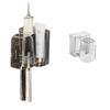 Set Organizzatore Portaspazzolino da Parete Senza Foratura, Scaffale da Bagno Senza Cuciture con Bicchiere per Collutorio per Spazzolino & Dentifricio