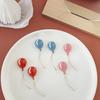 Women Earrings Balloon Shape Tassel Cute Painted Geometric Dangle Earrings for Daily Wear