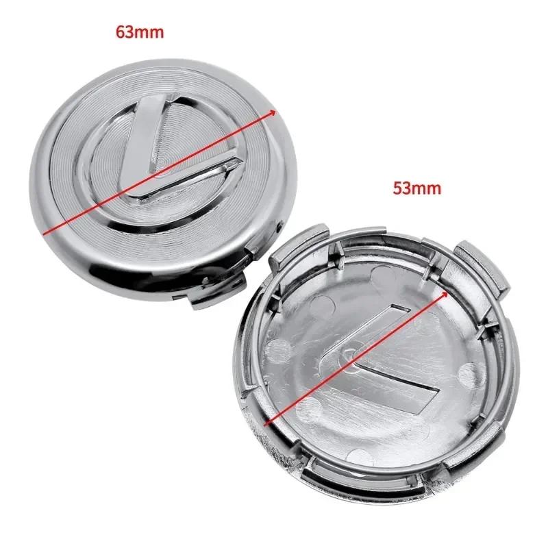 61.5mm 63mm 4Pcs/Set Plastic Auto Wheel Hub Center Dustproof Caps Wheel Rim Decorative Covers Replaced Car Styling Aceessories