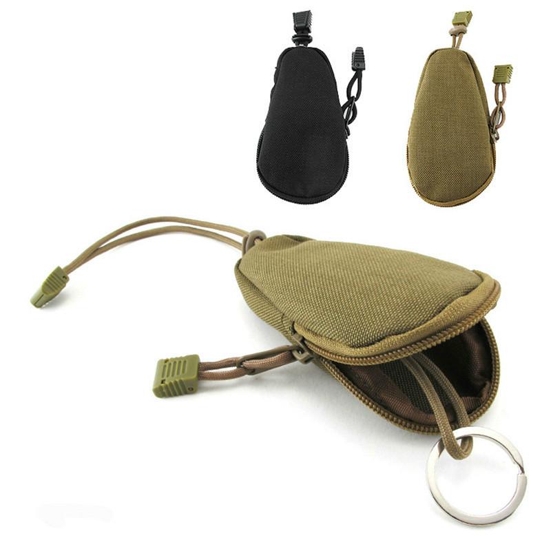 

Camouflage Military Tactical Key Holder & Coin Purse—EDC Small Gear Bag