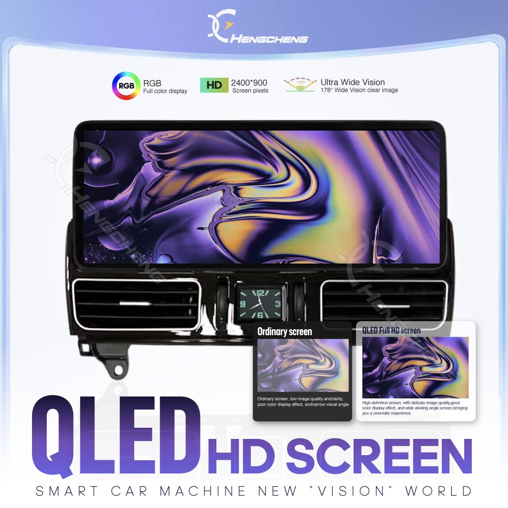 For Mercedes Benz ML W166 GL X166 2012-2015 12.8″ Car Multimedia Video Player GPS Navigation Android15 Carplay Auto 4G WiFi 360