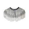 Thin Polyester Sparkling Border Wrap Highlighting Complex Embroidery For Travel Accessories And Formal Instances