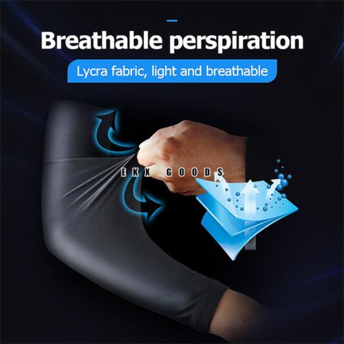 Manchon de bras de protection solaire UV – Manchons de compression rafraîchissants pour homme et femme