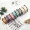 DIY Trim Ribbon for Bows 10 Yard Cake Gift-wrapped Bow Hand-decorated 9m*4cm Floral Edge Wave Ribbon Yarn Daisy Ribbon