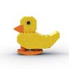MOC Cute Animal Yellow Duck Building Blocks Set Duckling Educational Building Blocks Model Kids Toys Christmas Gifts Boys Girls