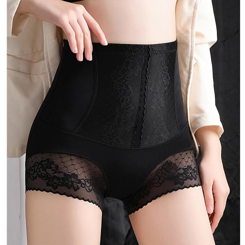 High Waisted Trainer Panties Shapewear Postpartum Body Sculpting Strong Hip-Lifting Underwear Super Elastic Slimming Underpants
