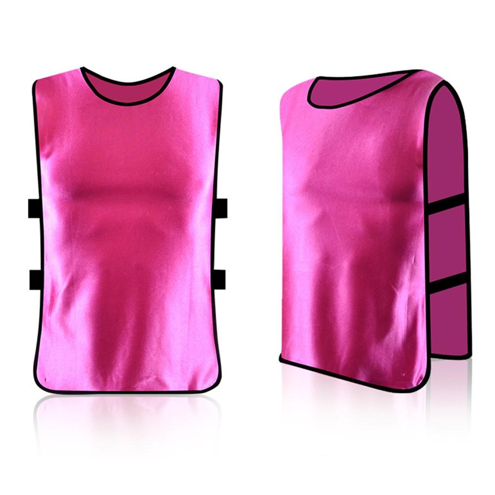 Qualitätsweste Fußball Cricket Fußballtraining 12 Farben Leibchen Atmungsaktiv