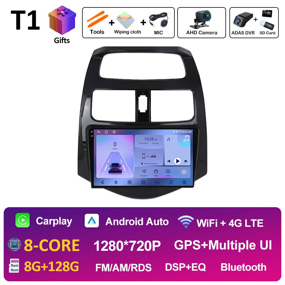 Intelligent System GPS Navigation For Chevrolet Spark Beat Matiz Creative 2009 2010 2011 - 2016 Cooling fan Android Auto No 2din