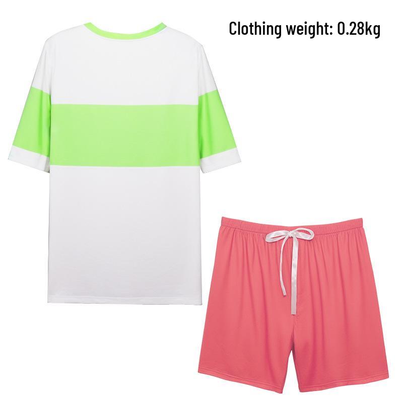 Casual Spirited Away Haku Costume Set: Short-Sleeved Loose Fit for Everyday Wear