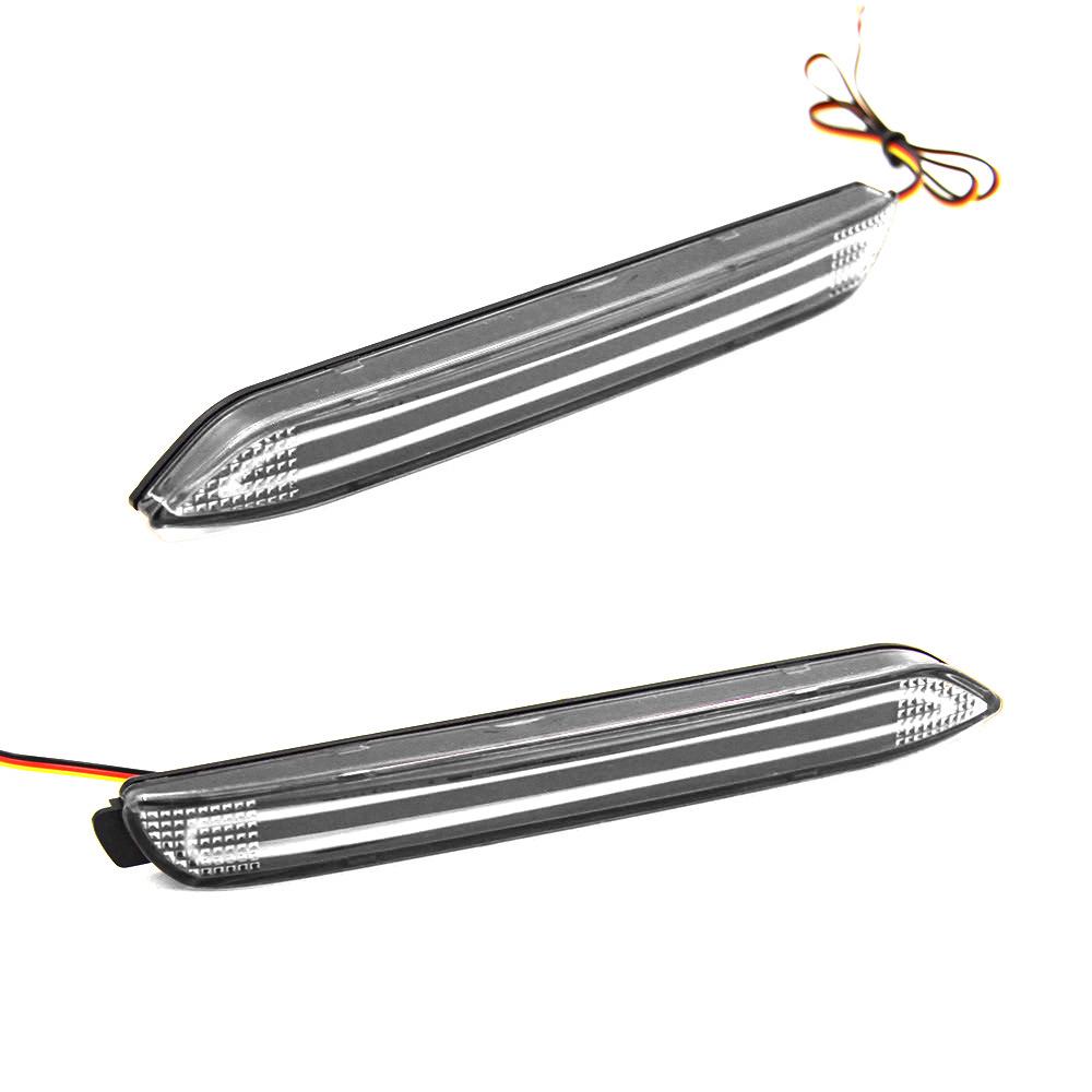 YCL Heckstoßstangenleuchte mit dynamischem Blinker für Toyota RAV4, Alphard, Vellfire und Camry