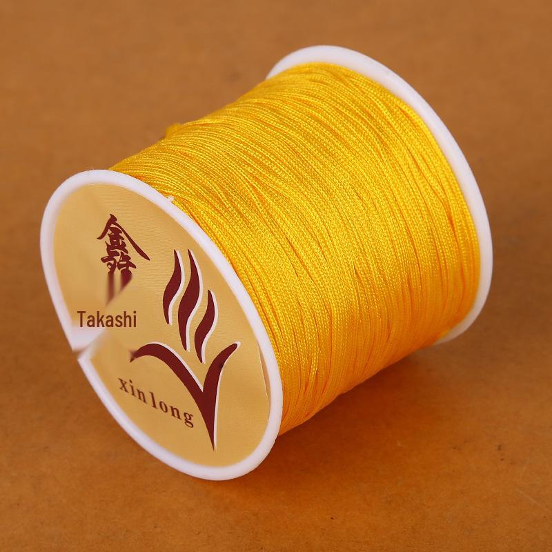 Non. 72 Fil de Jade Corde Tressée Kit de Matériel pour Bracelet et Collier DIY