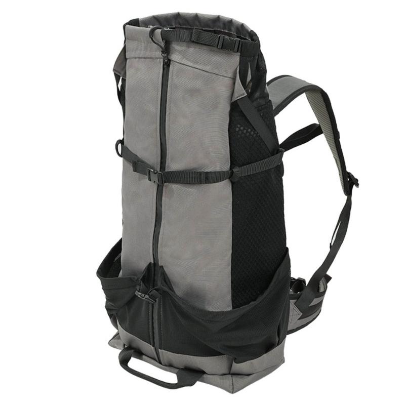 

Large Capacity Dog Backpacks With Ergonomic Portables Outdoor Breathable Bag Dog Travel Accessory 1