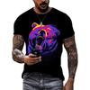 Summer New Animal Bear Men's T-Shirts Fashion Casual Personality Hip Hop Harajuku Streetwear 3D Printed Short Sleeve Tees Tops