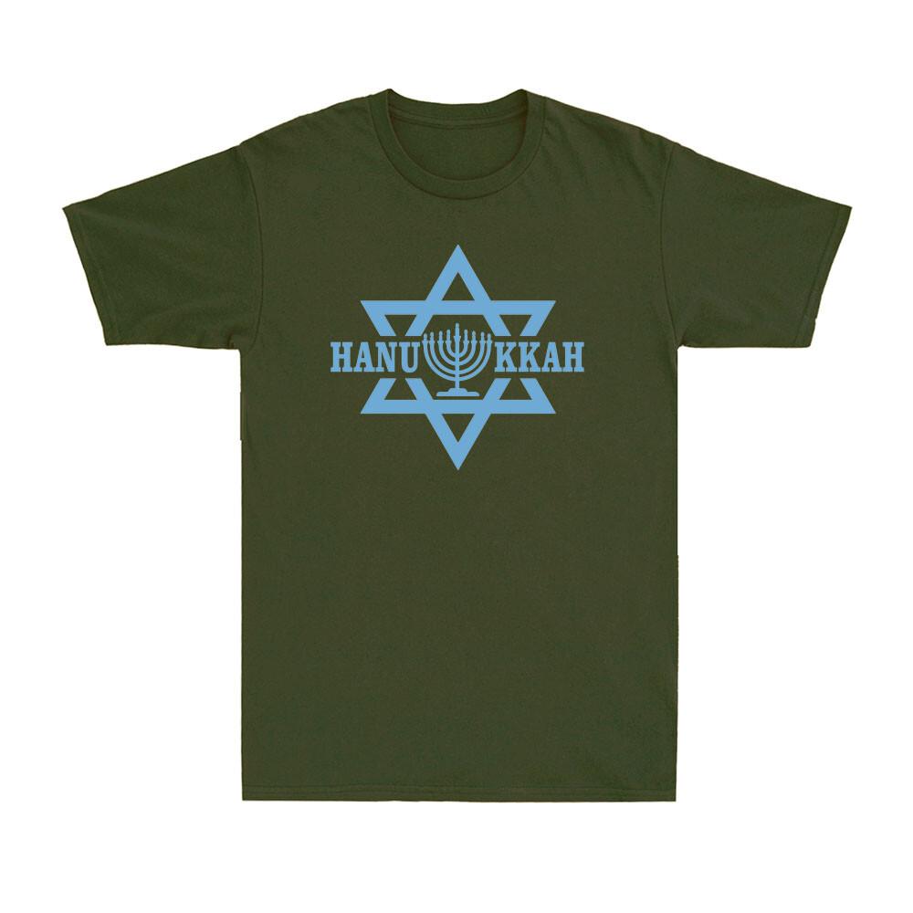 Hanukkah Candle Shirt Happy Hanukkah Chanukah Jewish Star of David Unisexs TShirt