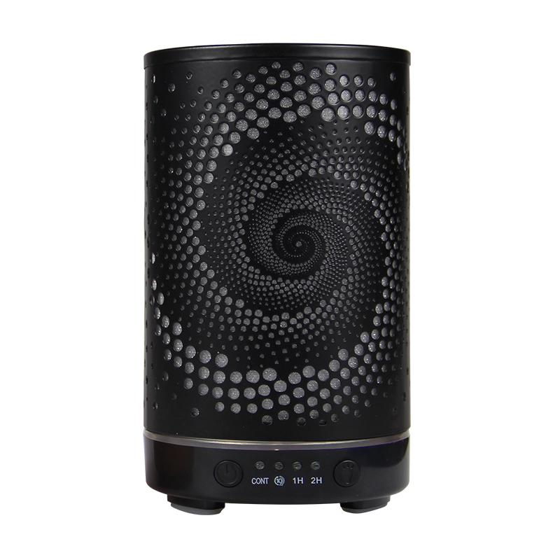 

New Aroma Diffuser Air Humidifier Ultrasonic Cool Mist Maker Fogger LED Essential Oil Hollow Pattern Lamp Difusor Auto Shut-off USB