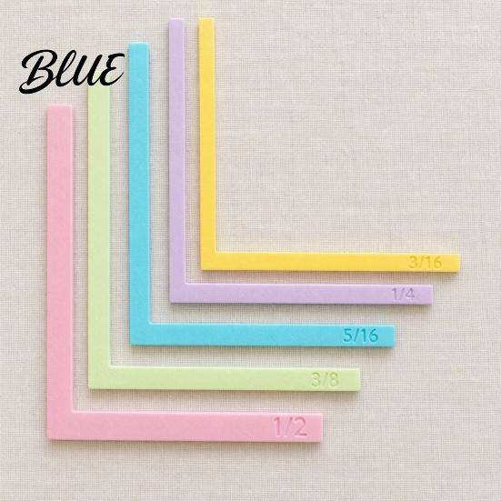 Professional Card Making Alignment Tool 5 Pcs Paper Crafting Guides with Storage Case Precision Layering Matting Multi-size for Spacers Color-Coded