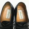 Mezlan Made in Spain Vintage Tag Cap Toe Business Shoes Black Size 9M Men's(USED)