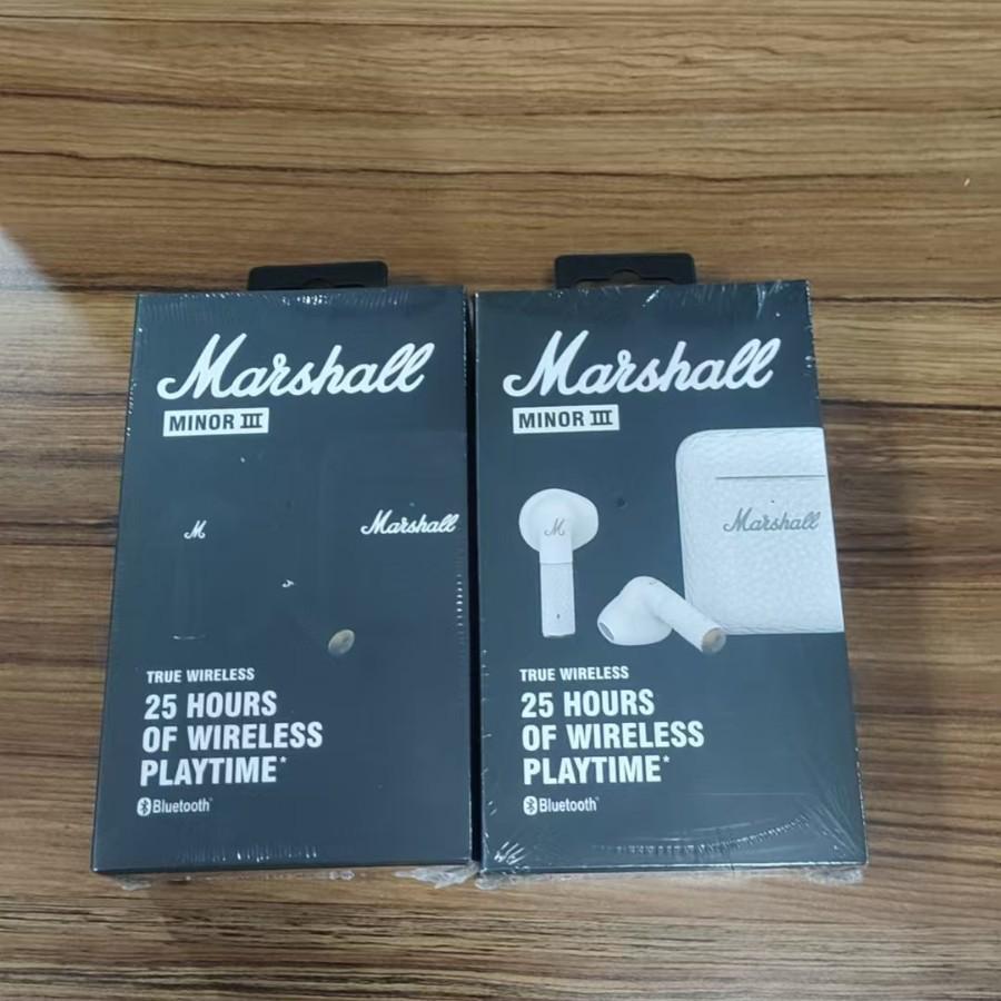 Marshall Minor III Third-Gen In-Ear Bluetooth Wireless Earphones, Cross-Border Compatibility