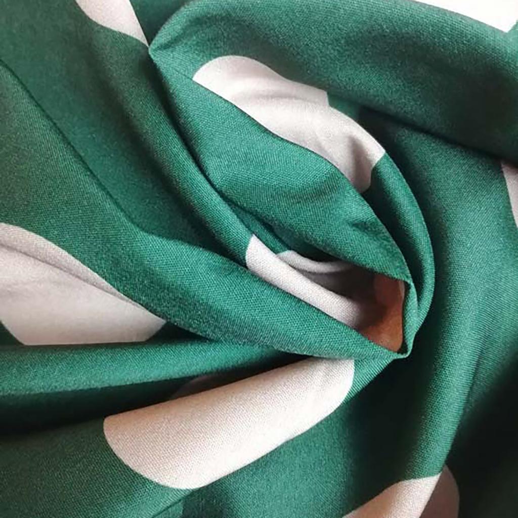 Women's Fashion V-neck Long-Sleeved Print Oversized Strappy Long Dresses