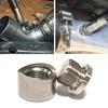 M18x1.5 Oxygen Sensor Bung Inner Hex Head Weld Bung Kit Anti-rust Bung Plug Nut