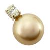 Pendant Top Gold Women Pearl Used