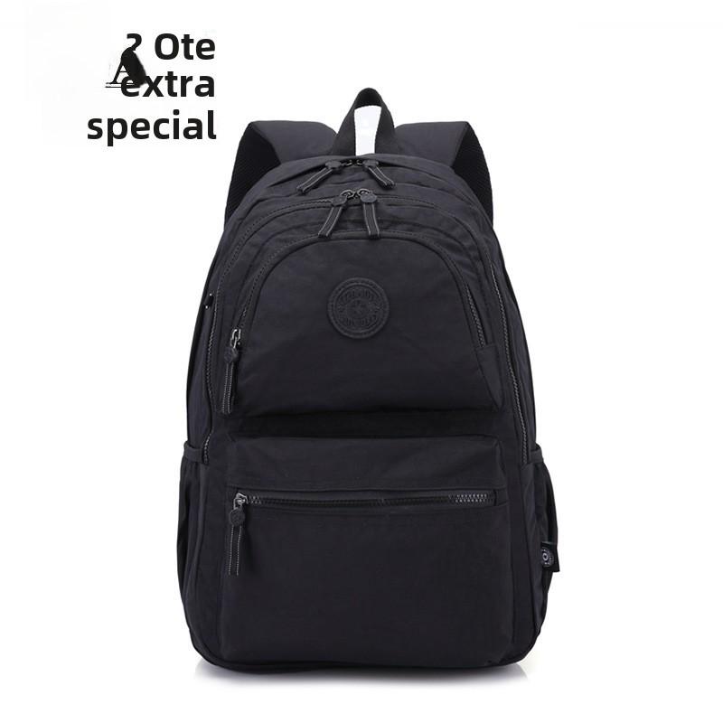 

Многофункциональный легкий водонепроницаемый нейлоновый спортивный рюкзак для студентов и путешествий чёрный